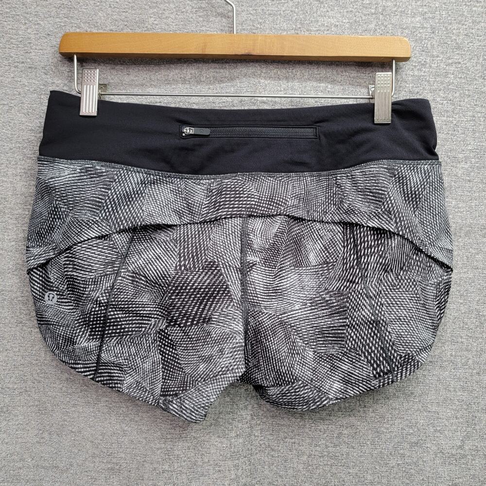 Lululemon Speed Up Running Shorts, Size 6 - image 2